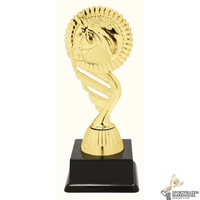Paardensport award - in het Goud of Antieklook