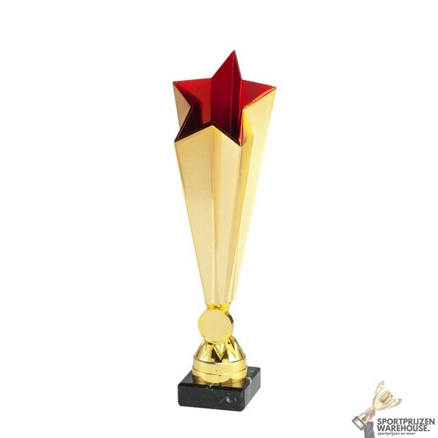 Trofee met een Rode kleur