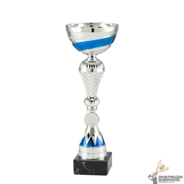 Trofee met een Blauwe kleur