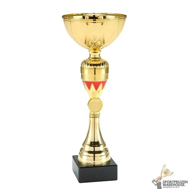 Stoere award met een Rode accent kleur