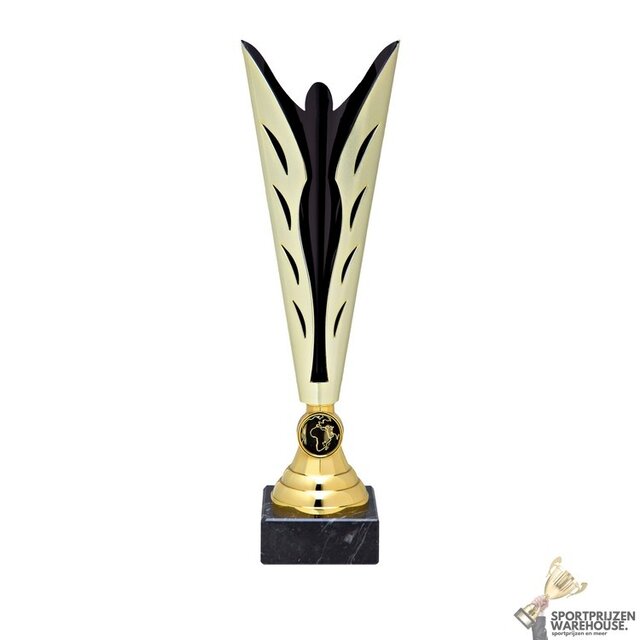 Trofee met een Zwarte kleur Trofee met een Zwarte kleur
