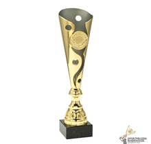Luxe gouden sportprijs in 6 hoogtes