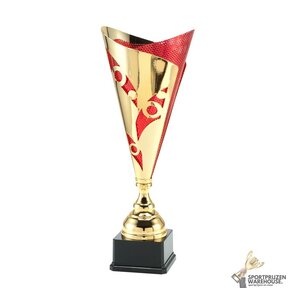 Gouden wisselbokaal in 3 hoogtes - LT.074