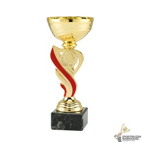 Unieke trofee met een Rode accent kleur - SET.344