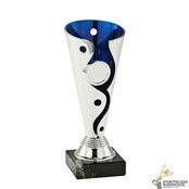 Super budget Trophy met een Blauwe accent kleur Super budget Trophy met een Blauwe accent kleur