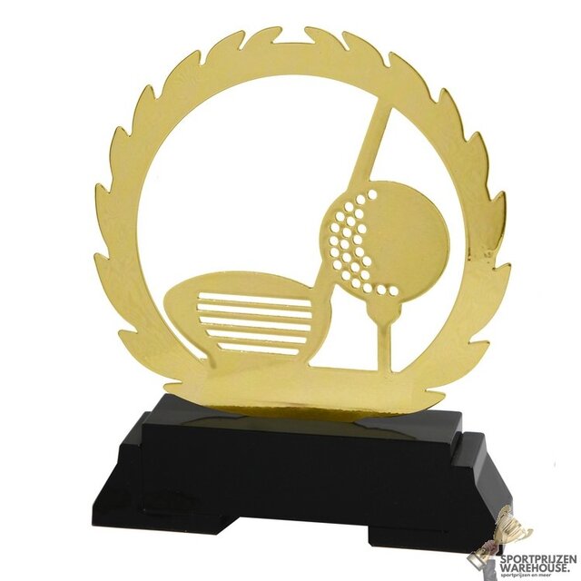 Golf Trofee in verschillende afmetingen