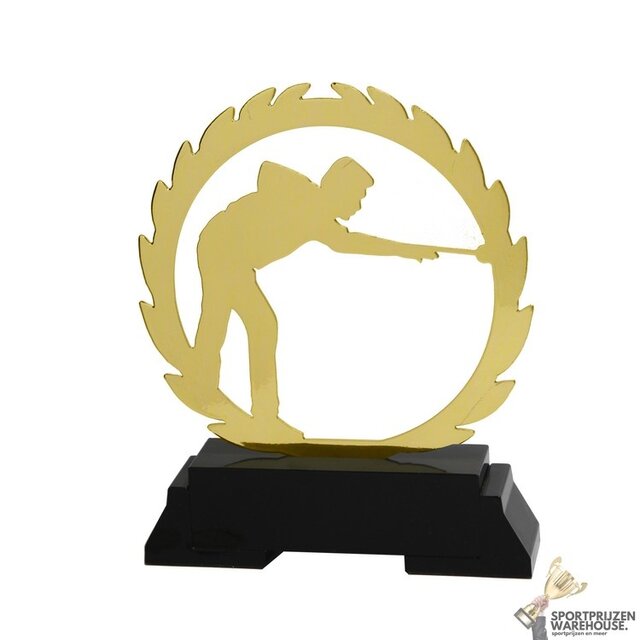 Biljart Trofee in verschillende afmetingen