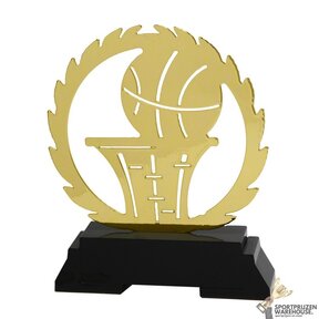 Basketbal Trofee in verschillende afmetingen - L238