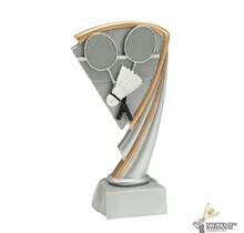 Badminton award in diverse hoogtes