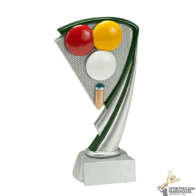 Resin award in diverse hoogtes