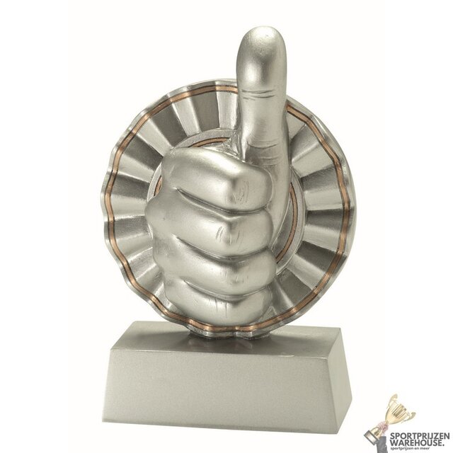 Resin award in diverse hoogtes