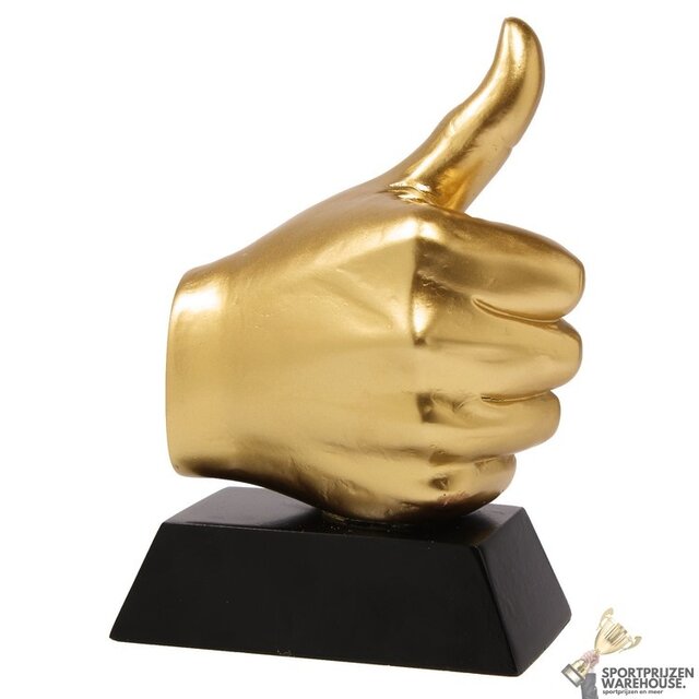 Thums Up award in diverse hoogtes