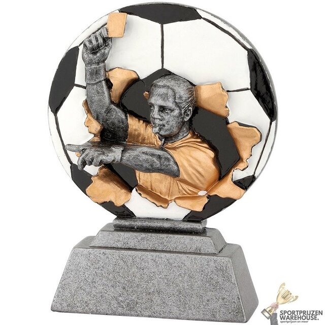 Voetbal award in diverse hoogtes