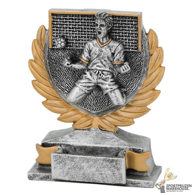 Voetbal award in diverse hoogtes