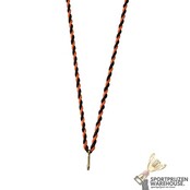 Gedraaid halslint Zwart-Oranje