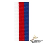 Smal Halslint Wit/Rood/Blauw