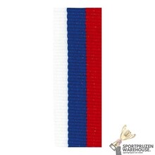 Smal Halslint Wit/Blauw/Rood - V8.W/B/R