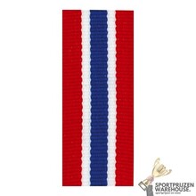 Smal Halslint Rood/Wit/Blauw/Wit/Rood - V8.RWBWR