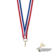 Smal Halslint Rood/Wit/Blauw