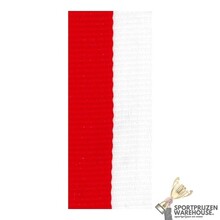 Smal Halslint Rood/Wit - V8.RO/WI