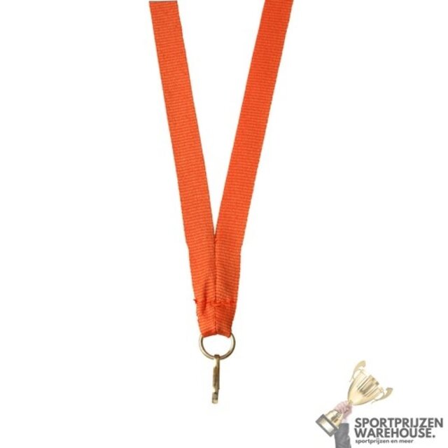 Smal Halslint Oranje