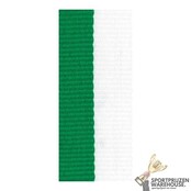 Smal Halslint Groen/Wit