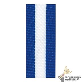 Smal Halslint Blauw/Wit/Blauw - V8.B/W/B