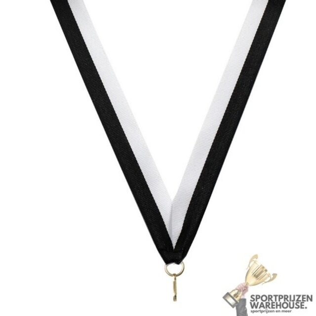 Halslint Zwart/Wit