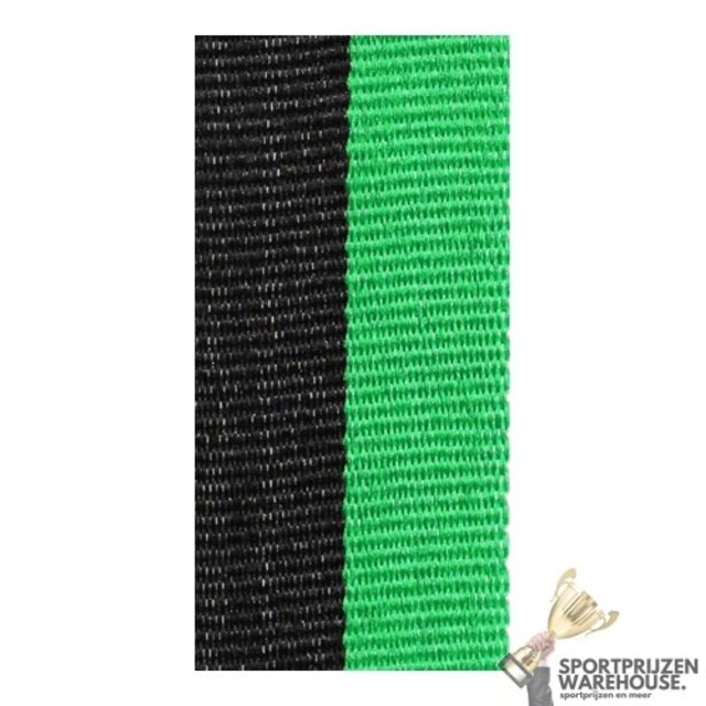 Halslint Zwart/Groen