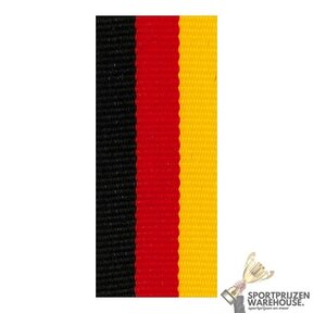 Halslint Zwart/Rood/Geel - V2.Z-R-G