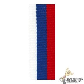 Halslint Wit/Blauw/Rood - V2.W-B-R
