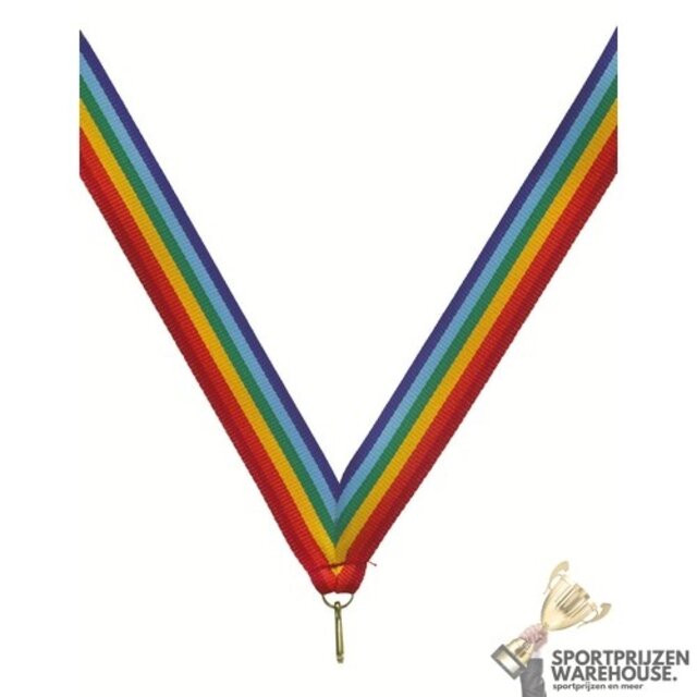 Halslint Regenboog