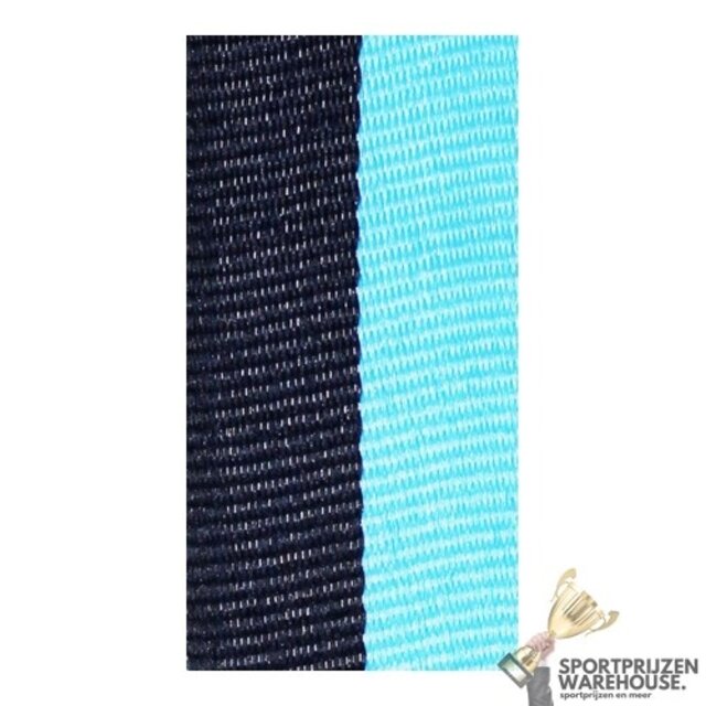 Halslint Navy blauw/Lichtblauw Halslint Navy blauw/Lichtblauw
