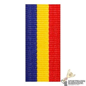 Halslint Blauw/Geel/Rood - V2.B-G-R