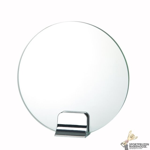 Ronde glazen award in verschillende afmetingen