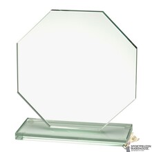Unieke glazen award in verschillende afmetingen - W523