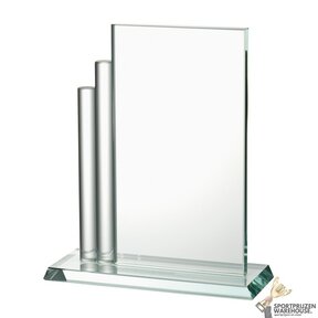 Chique glazen award in verschillende afmetingen - W483