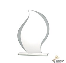 Unieke glazen award in verschillende afmetingen