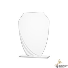 Zilveren glazen award in verschillende afmetingen - W193.20