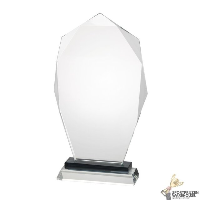 Chique glazen award in verschillende afmetingen