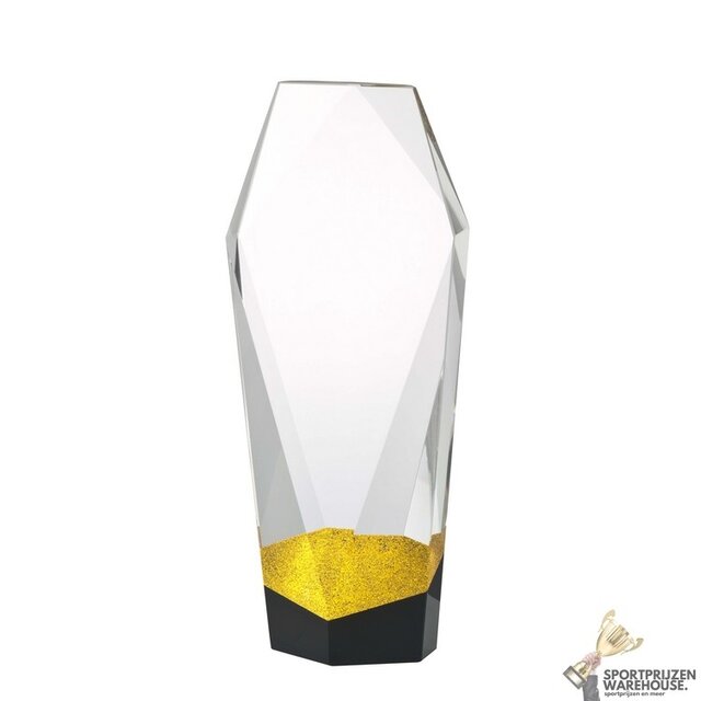 Luxurious glazen award in verschillende afmetingen