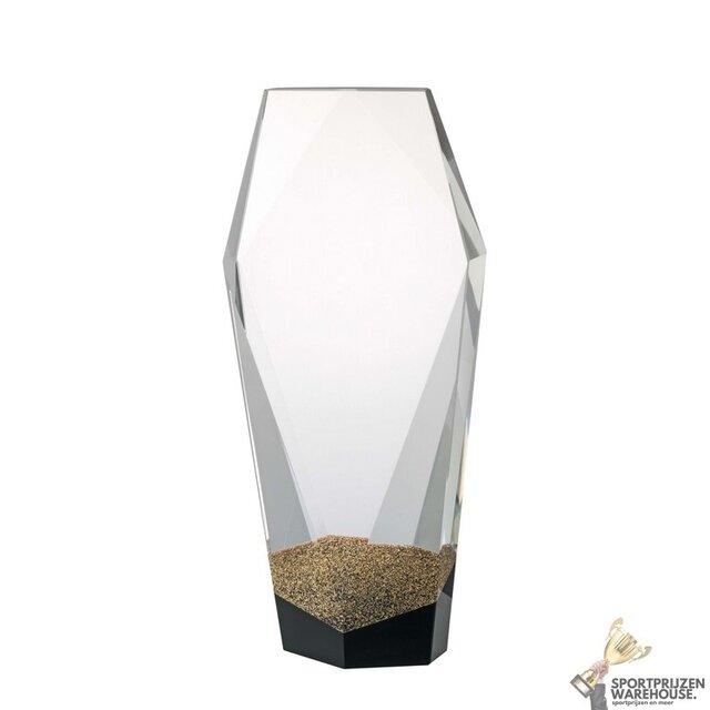 Luxurious glazen award in verschillende afmetingen