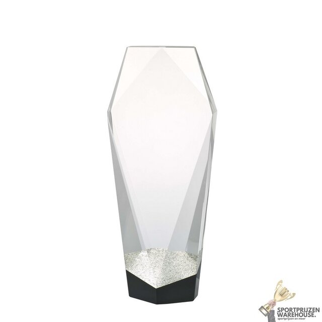 Luxurious glazen award in verschillende afmetingen