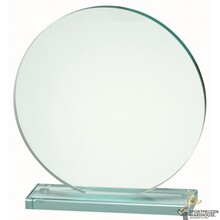 Ronde glazen award in verschillende afmetingen - W654