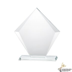 Triangle glazen award in verschillende afmetingen - W393