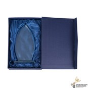 Ovale glazen award in verschillende afmetingen