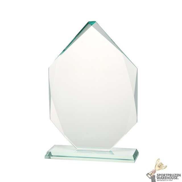 Luxe glazen award in verschillende afmetingen Luxe glazen award in verschillende afmetingen