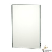 Rechtopstaande glazen award in verschillende afmetingen