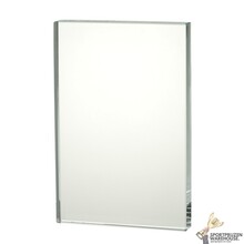 Rechtopstaande glazen award in verschillende afmetingen - W165