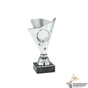 Goedkope bokaal met een Bronzen accent kleur